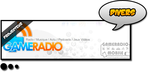 [Projecteur] Le site Gameradio.fr .