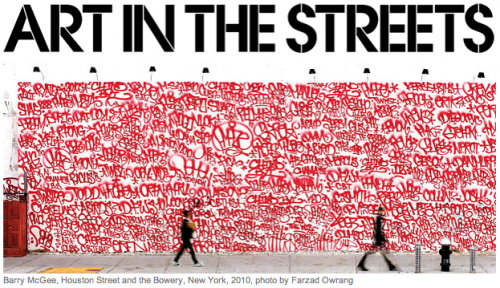RECORD D’AFFLUENCE AU MOCA POUR « ART IN THE STREETS »