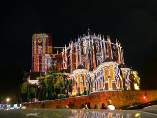 Cathédrale du Mans (de jour et de nuit estivale)