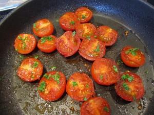 Tomates cerises à la provencale