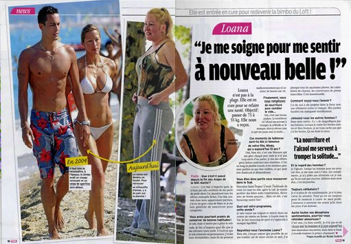 Ayem et le foot, M Vendetta et la bimbo, Maud et le Jean-Claude, Jonathan et l'amour, Loana et les coachs