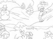 **Croquis l'effet boule neige**