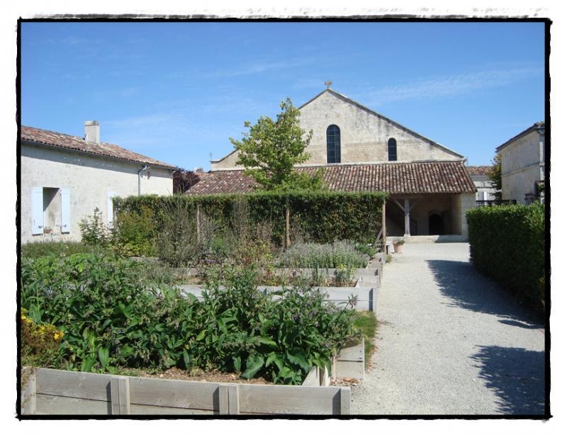 Le jardin médicinal à Pons, 4 août 2011
