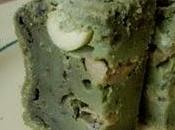 Cake salé vert Matcha olives