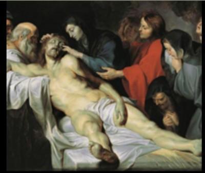 Pierre Paul Rubens la déploration du Christ Splendeurs des collections du prince de Liechtenstein