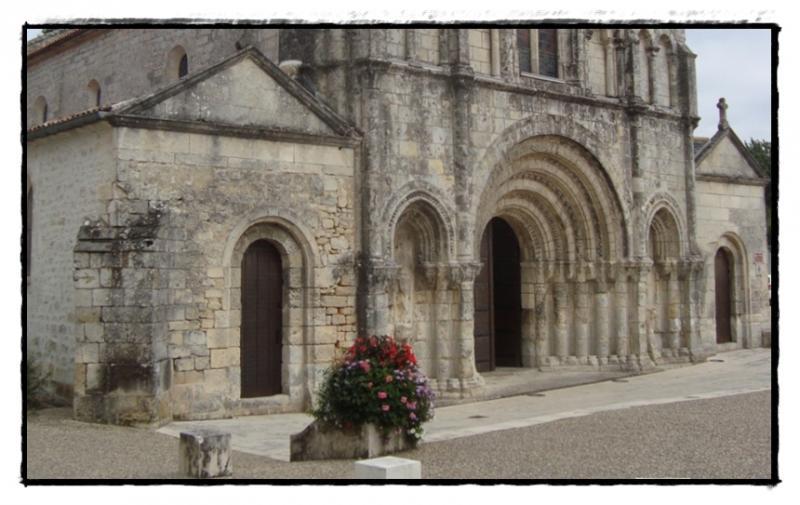 L'église Saint-Vivien de Pons, 4 août 2011