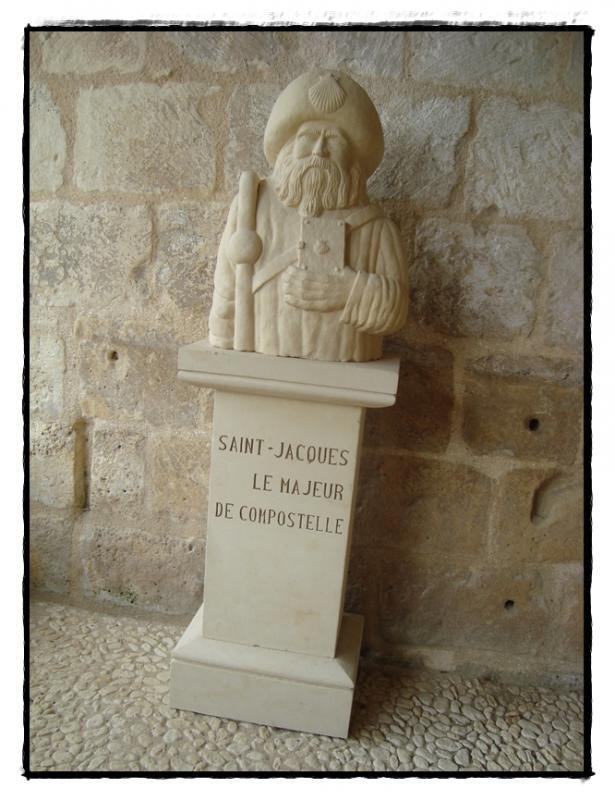 Saint-Jacques de Compostelle et la ville de Pons