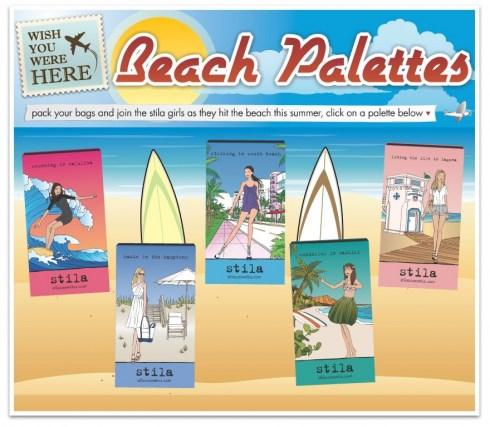 Voyagez avec… Les palettes Stila!