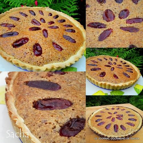 Tarte aux dattes et  noisettes ..balade en images à Gordes ;Oppède le Vieux et St Saturnin Lès Apt
