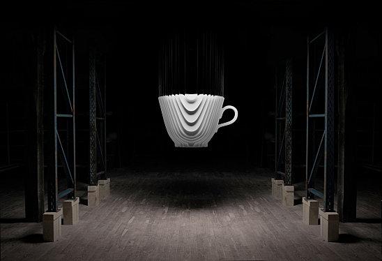 Ceci n'est pas de Bertrand Fèvre (Sculpture Porcelaine de