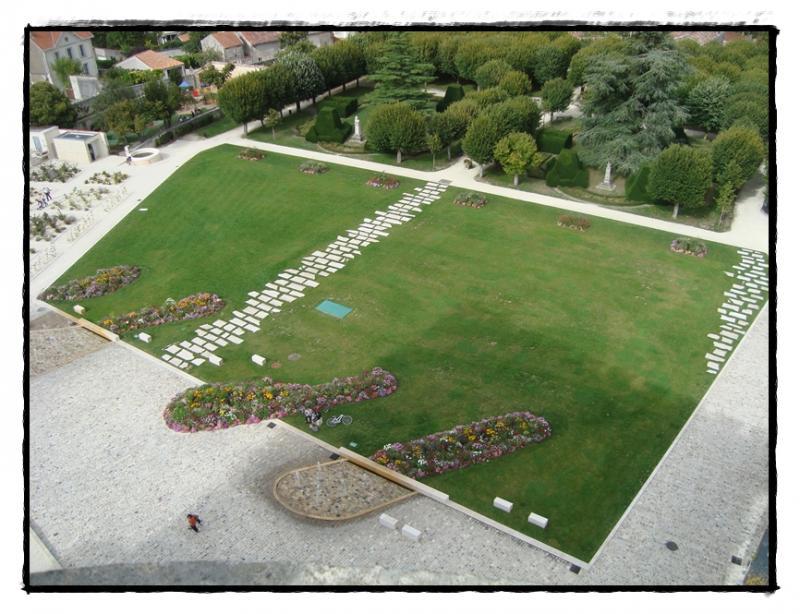 Le donjon médiéval de Pons, 4 août 2011