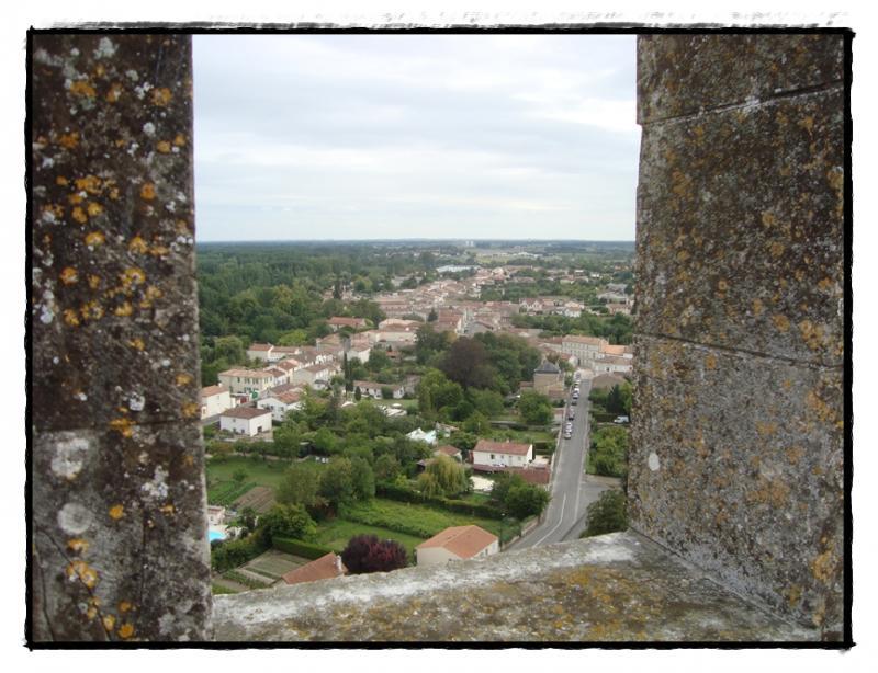 Le donjon médiéval de Pons, 4 août 2011