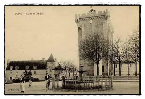 Le donjon médiéval de Pons, 4 août 2011