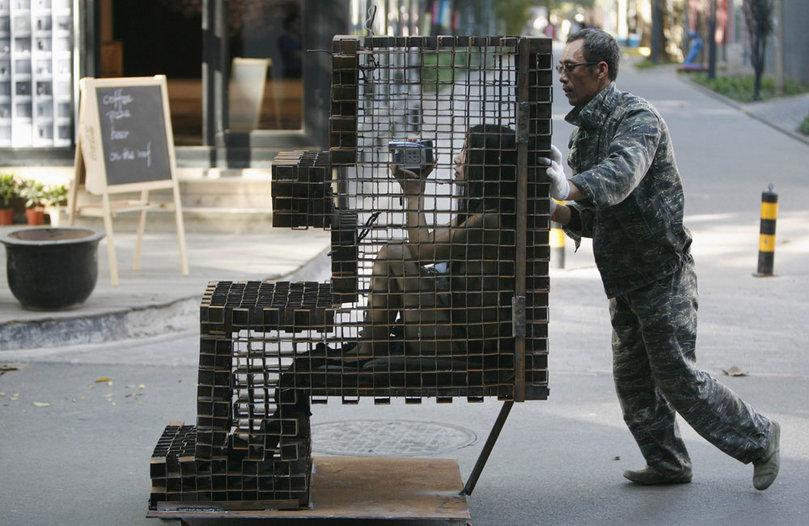 Artiste performeure chinoise, Hai Rong Tian Tian