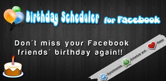Birthday Scheduler for Fb Lite