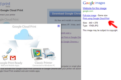 Imprimer avec Google Cloud Print depuis votre PC