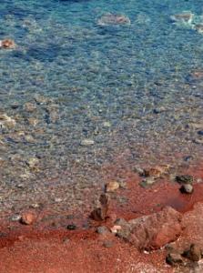 Red beach à Santorin Les plus belles îles grecques
