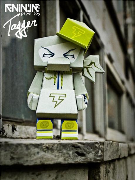 Papertoy T-Ninja Tagger (l’original)