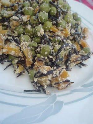 Salade tiède aux allures printanières et à l'iziki