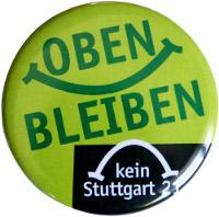 Un badge contre le projet Stuttgart 21 (Audrey Cerdan/Rue89).