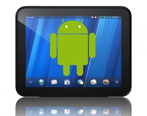 HP TouchPad : à partir de 99€ en France et bientôt sous Android !