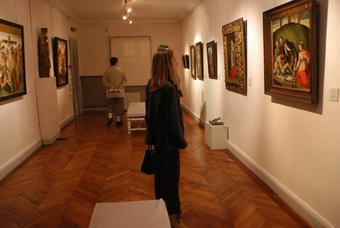 Salle des visites du musée