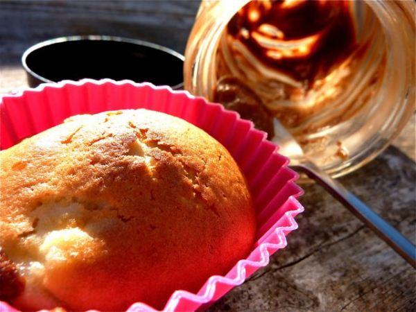 Muffins aux pommes à la pâte de spéculoos