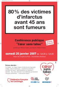 Campagne Coeur sans tabac de la FFC