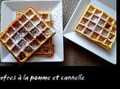 Gaufres pomme cannelle