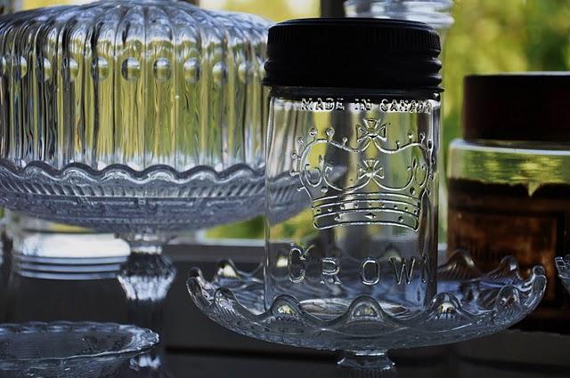 mason ball crown coupe en verre