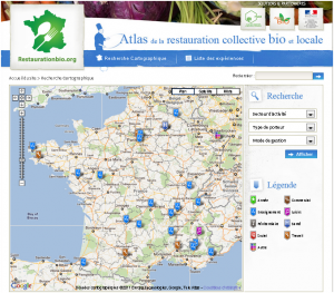 Atlas de la restauration collective bio et locale