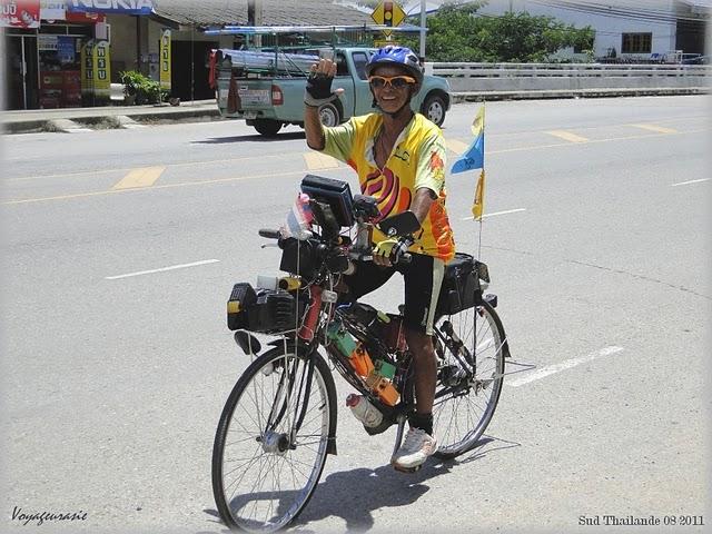 Thaïlande : Le vélo extraordinaire qui parcourt du Sud au Nord