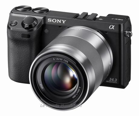 Sony lance son nouvel appareil photo hybride à objectif interchangeable, le NEX-7 avec 24,3 Mp