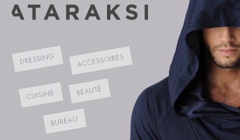 Ataraksi un concept de boutique en ligne homme
