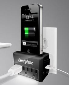 Energizer présente une station de recharge pour les addicts de la Pomme