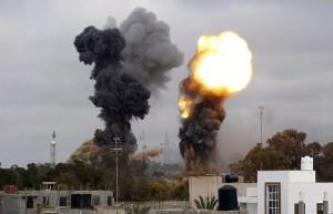 Tripoli sous les bombes