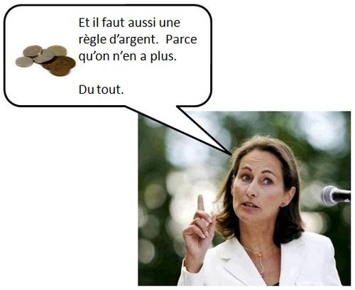 Ségo et la règle d'argent