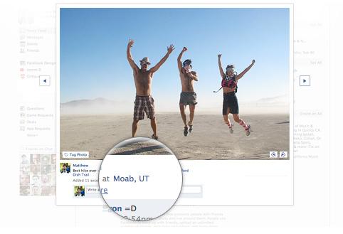 facebook photo localisation Facebook copie Google Plus et intègre la localisation aux statuts