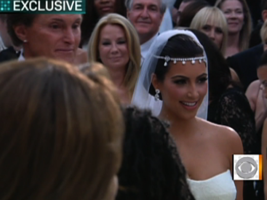 Kim Kardashian's fairytale wedding