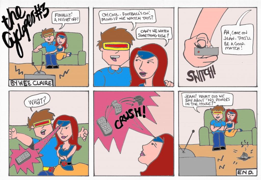 Le webcomics selon Wee Claire – Cyclopes #3