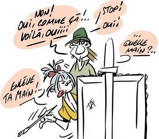 Cours de peinture...