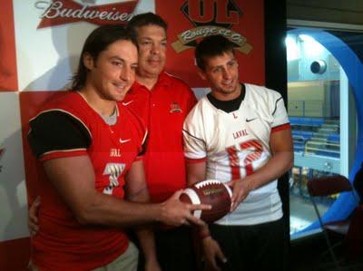 Nouvel uniforme et point de presse du Rouge et Or