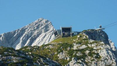 Garmisch: pollution sonore au sommet de l'Alpspitzbahn