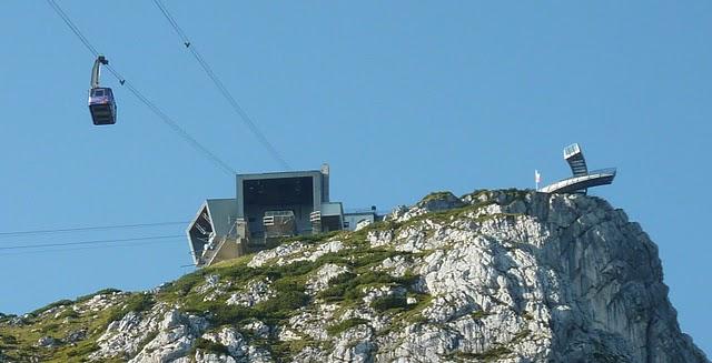 Garmisch: pollution sonore au sommet de l'Alpspitzbahn