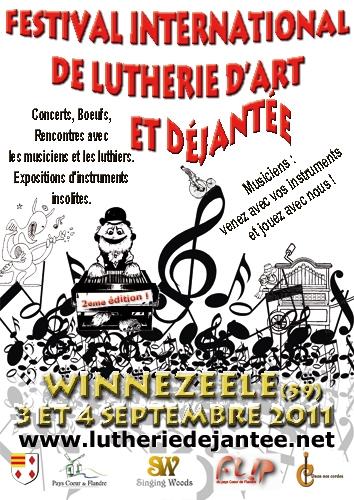 Lutherie déjantée,festivals