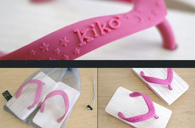 Good as... Kiko, les tongs à empreintes d'animaux !