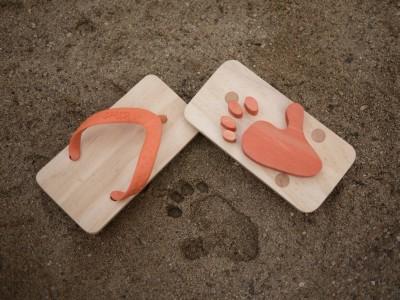 Good as... Kiko, les tongs à empreintes d'animaux !