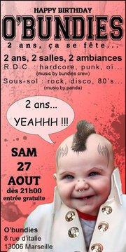 27 Aout : ANNIV 2 ans du OBUNDIES !!!!!!!!!
