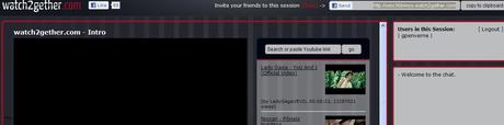 watch2gether tchat vidéos youtube