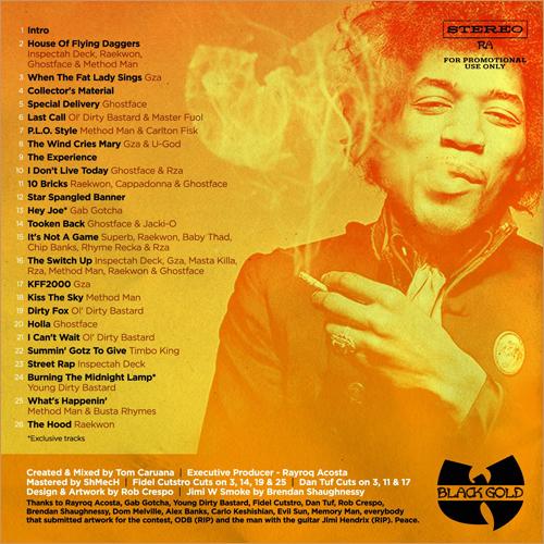 Retrouvez le mash-up Wu-Tang/Jimi Hendrix en téléchargement